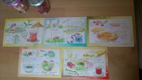 Ｗａｔｅｒ　ｃｏｌｏｒｓ　ｏｆ　Ｔｕｒｋｅｙ　水彩絵葉書5枚セット　980円（税込）